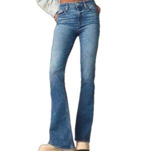 PAIGE Blue Flare & Wide Leg Jeans